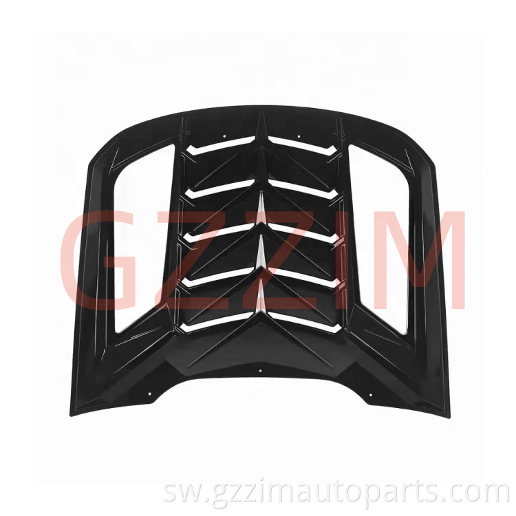 Sehemu za gari gari nyuma dirisha abs plastiki nyuma dirisha louver kwa Mustang